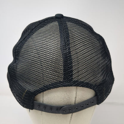 Intercontinental Corp Hawaii Trucker Hat Black One Size Mesh Rope Scrambled Eggs
