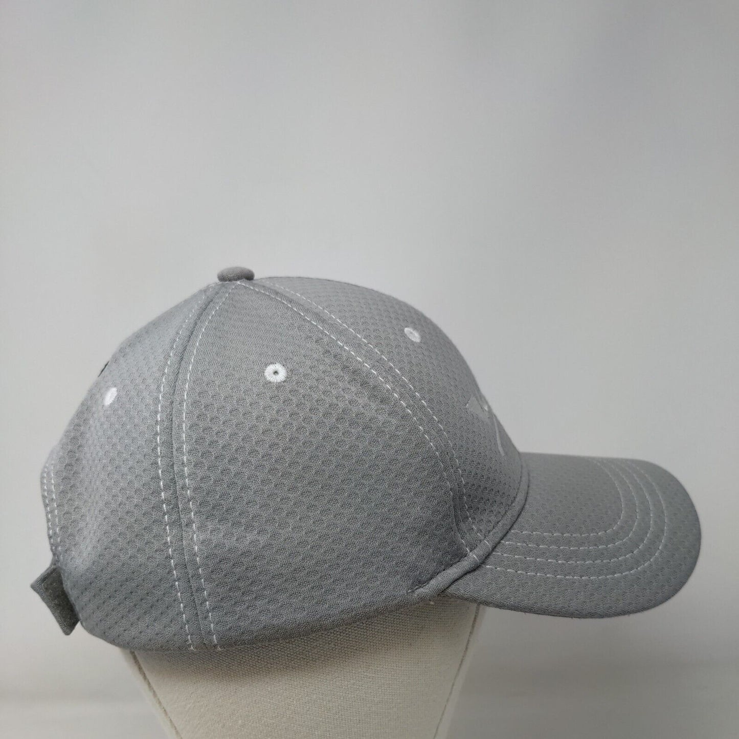 Kern River 811 Strapback Hat Gray One Size Adjustable Embroidered Cap America