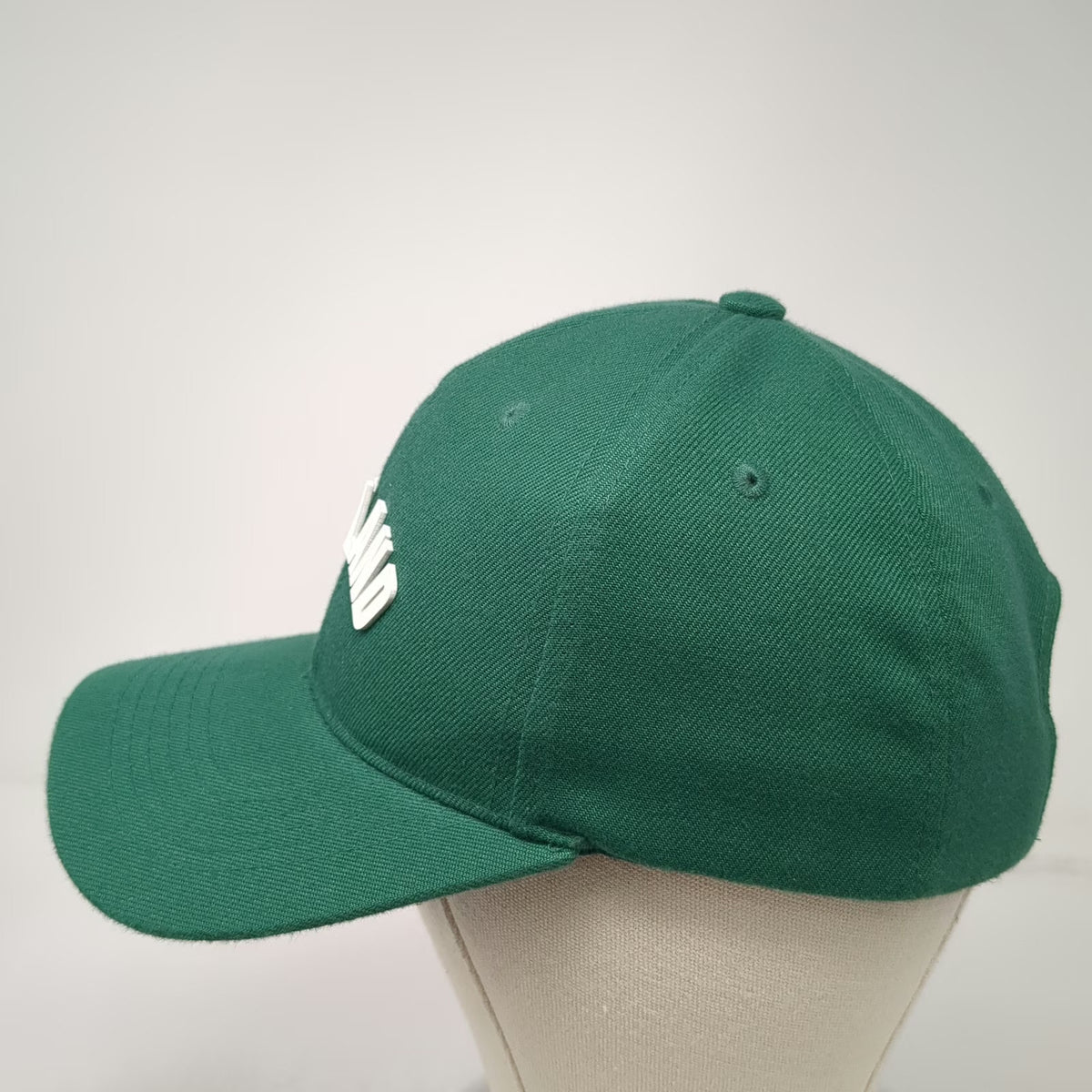 Portland Arched White Lettering Green One Size Baseball Cap Strapback Hat