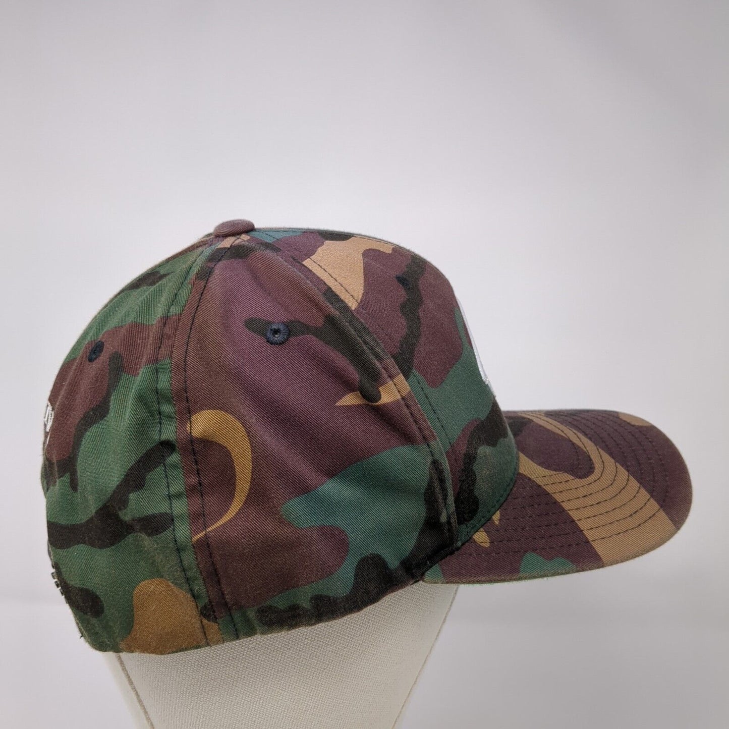 Fremont Snapback Hat Camouflage One Size Adjustable Embroidered Classics Yupoong