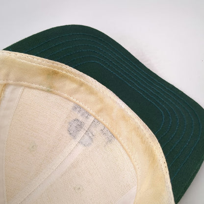 Legendary Hanging Tree Golf Club Staff Baseball Cap Beige Green OSFM hat Logo