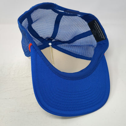Bioworld Pabst Blue Ribbon Trucker Hat OSFM Snapback Beer Logo Mesh Rope White