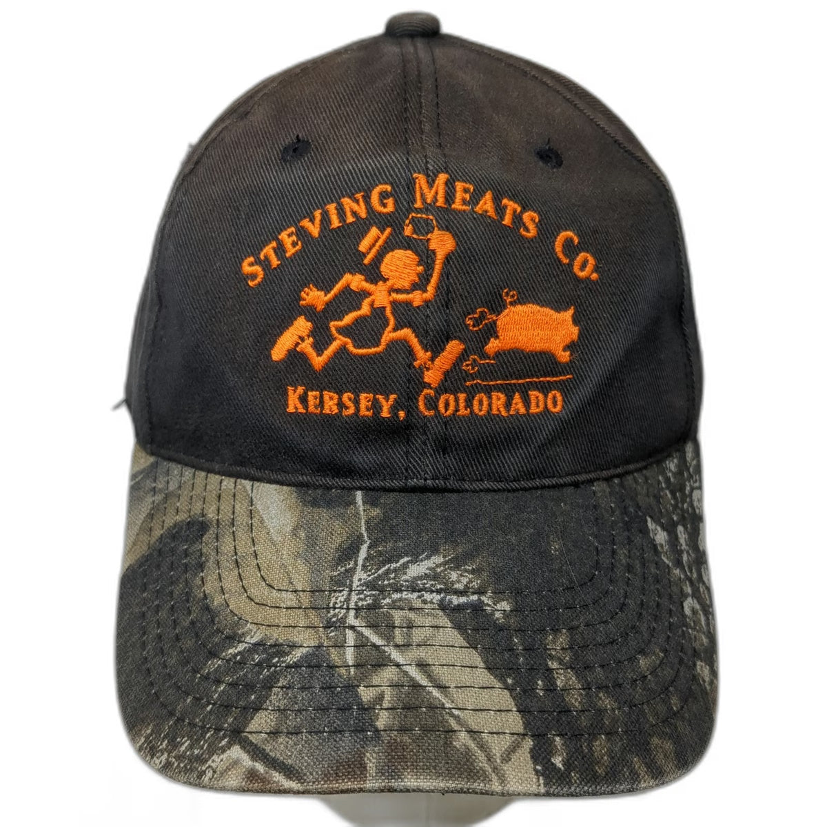 OC Steving Meats Kersey Colorado Hat Baseball Cap Black Camo One Size Realtree