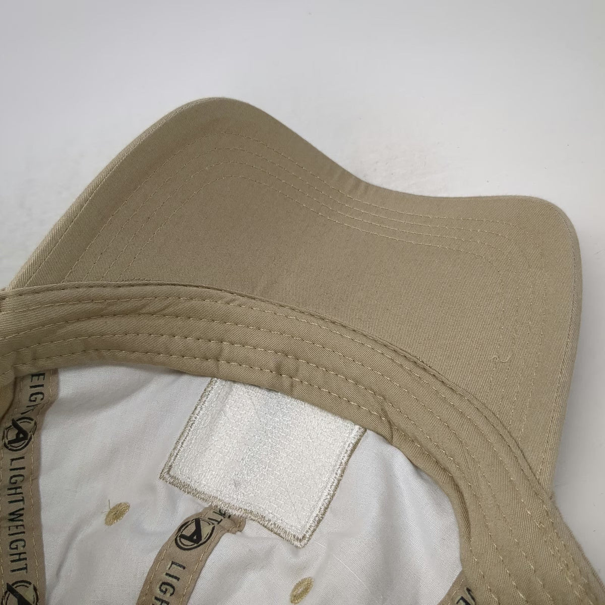 Ahead New England Country Club Baseball Cap Beige One Size American Flag Cotton