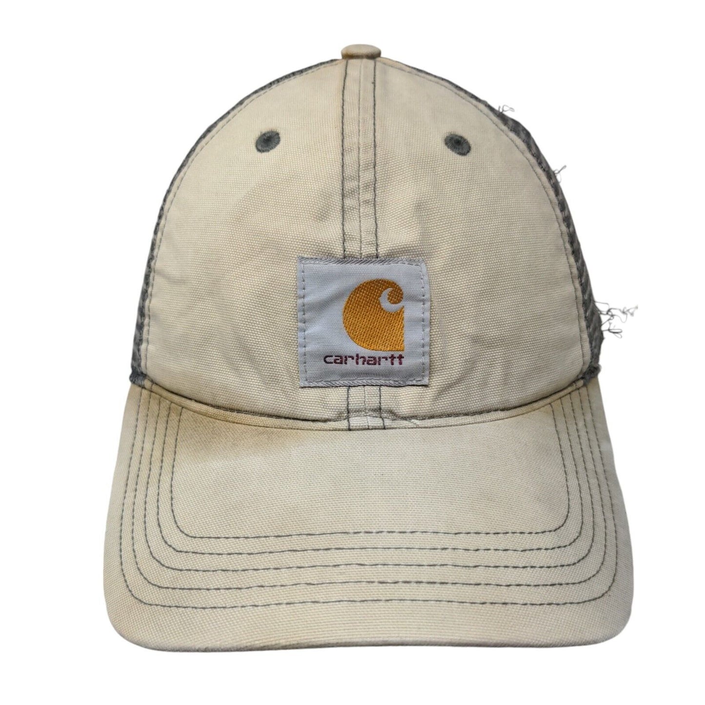 Carhartt Snapback Trucker Hat Multicolor OSFA Adjustable Mesh Back Patch Logo