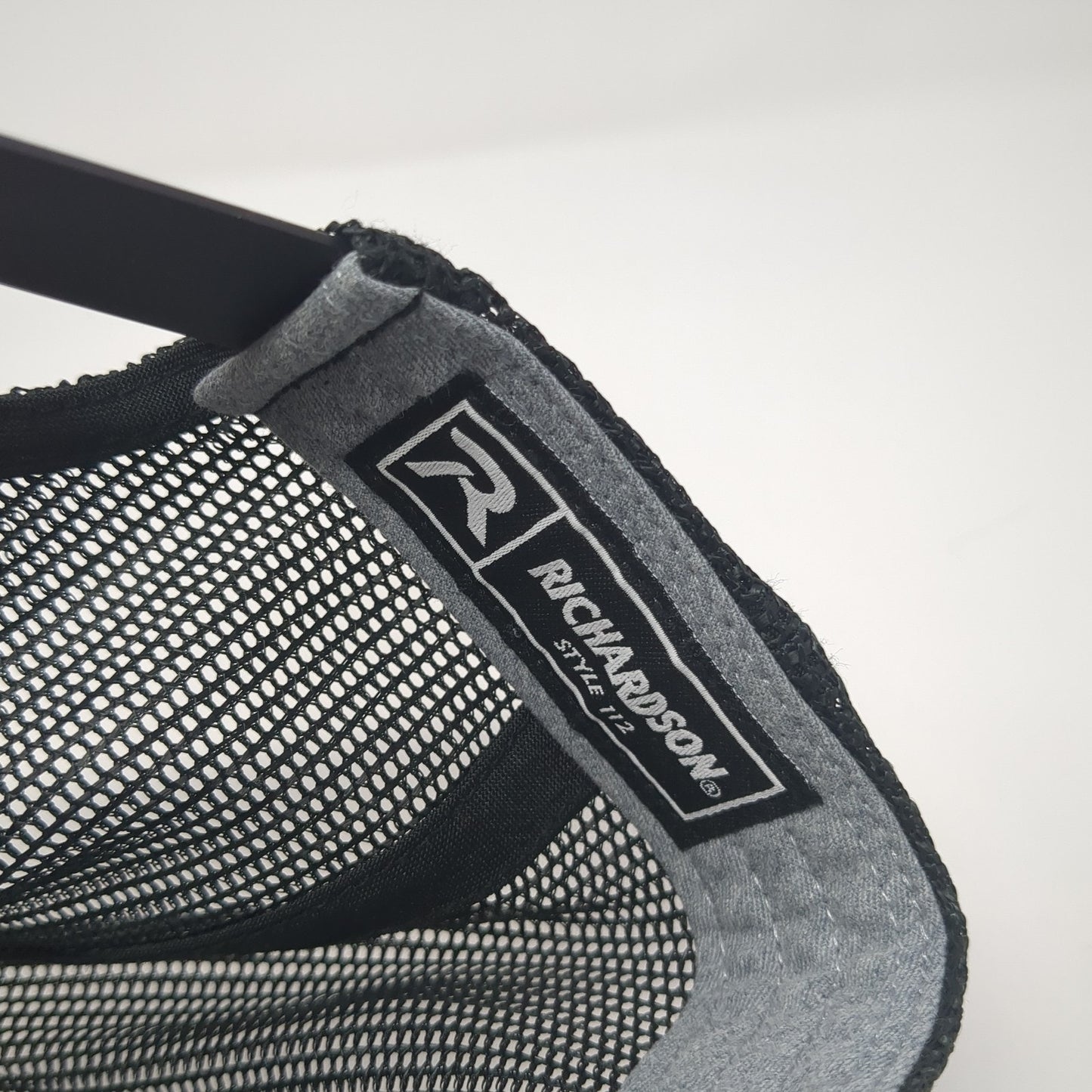 Border States Snapback Trucker Hat Gray One Size Mesh Back Richardson