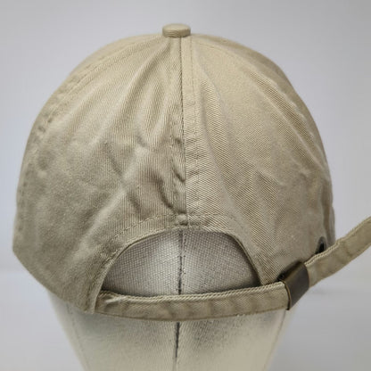 Cotton Deluxe Baseball Cap Beige One Size LASD Carson Fishing Trip Hat 2000