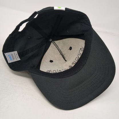 Image Solutions Baseball Cap Black One Size Stop & Shop Tonal Strapback Hat