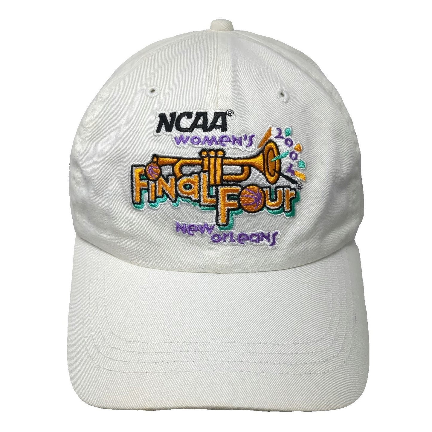 Gear For Sports Baseball Cap White 2004 NCAA Womens Final Four Hat Vintage