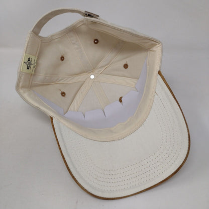 Stratosphere Tower Las Vegas Slideback Hat Tan OS Adjustable Embroidered Exp