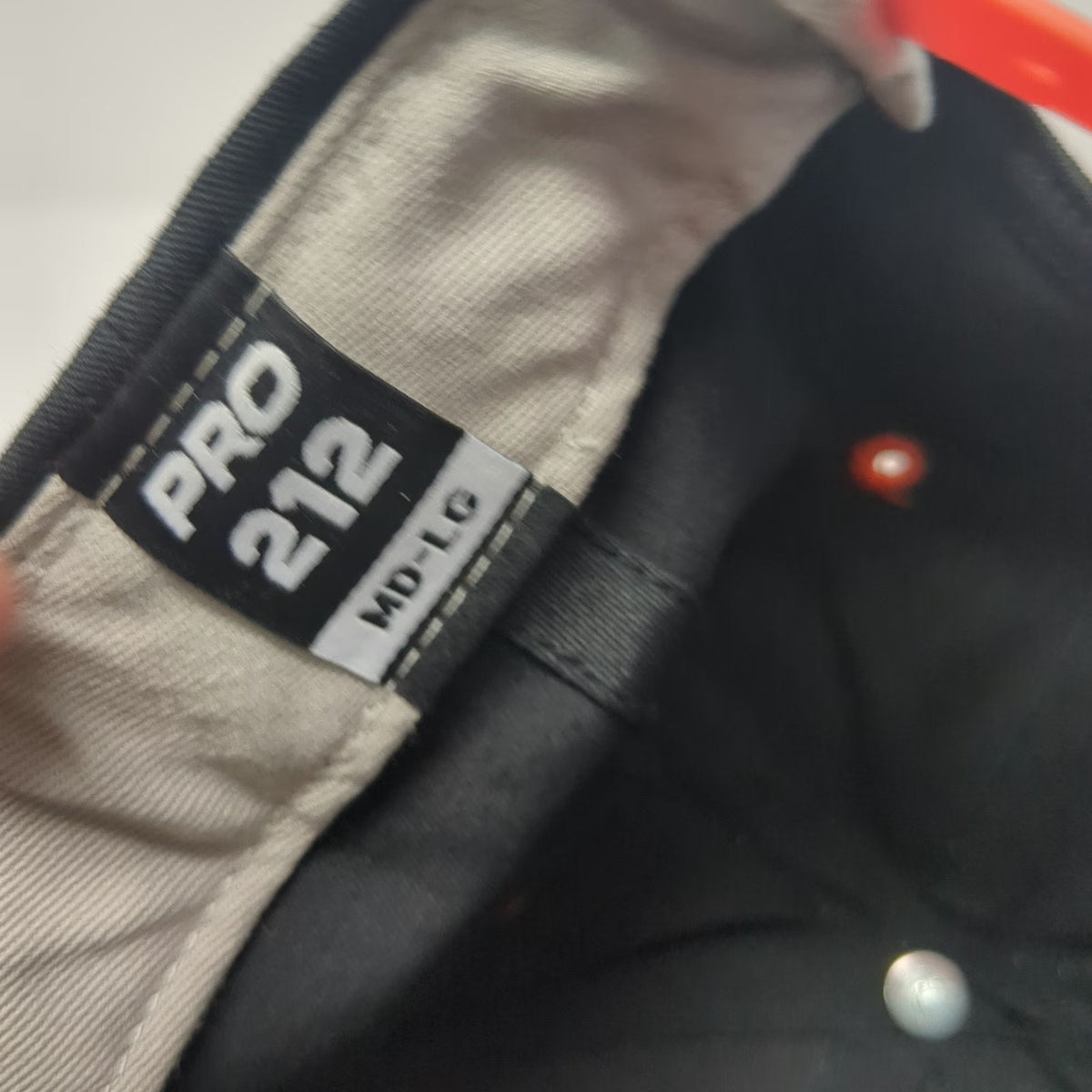 Richardson Snapback Black Orange L Off the Rails Brewing Pocatello Patch Hat