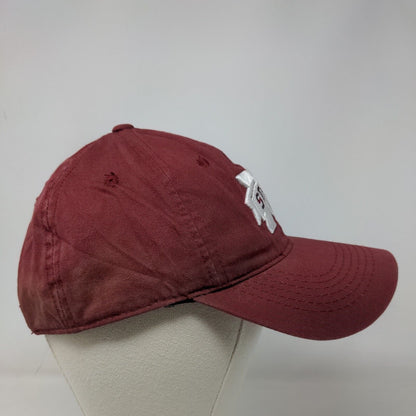 OC Sports Men's Strapback Hat Red OSFM Embroidered Mississippi State Bulldogs