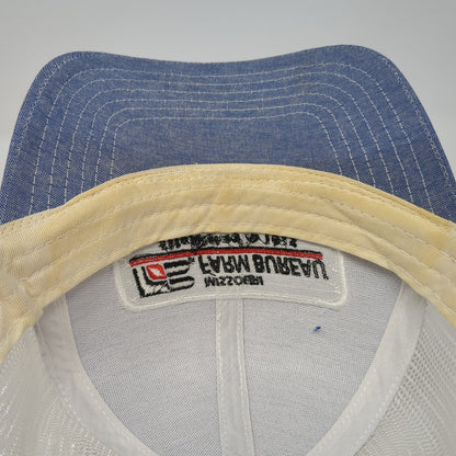 Missouri Farm Bureau Strapback Hat Blue One Size Mesh Back Stylemaster
