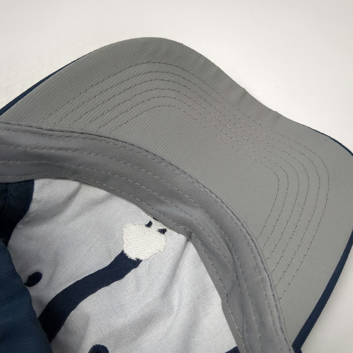 Imperial Baseball Cap Blue OSFM Polyester Tree Logo Slideback Performance Hat