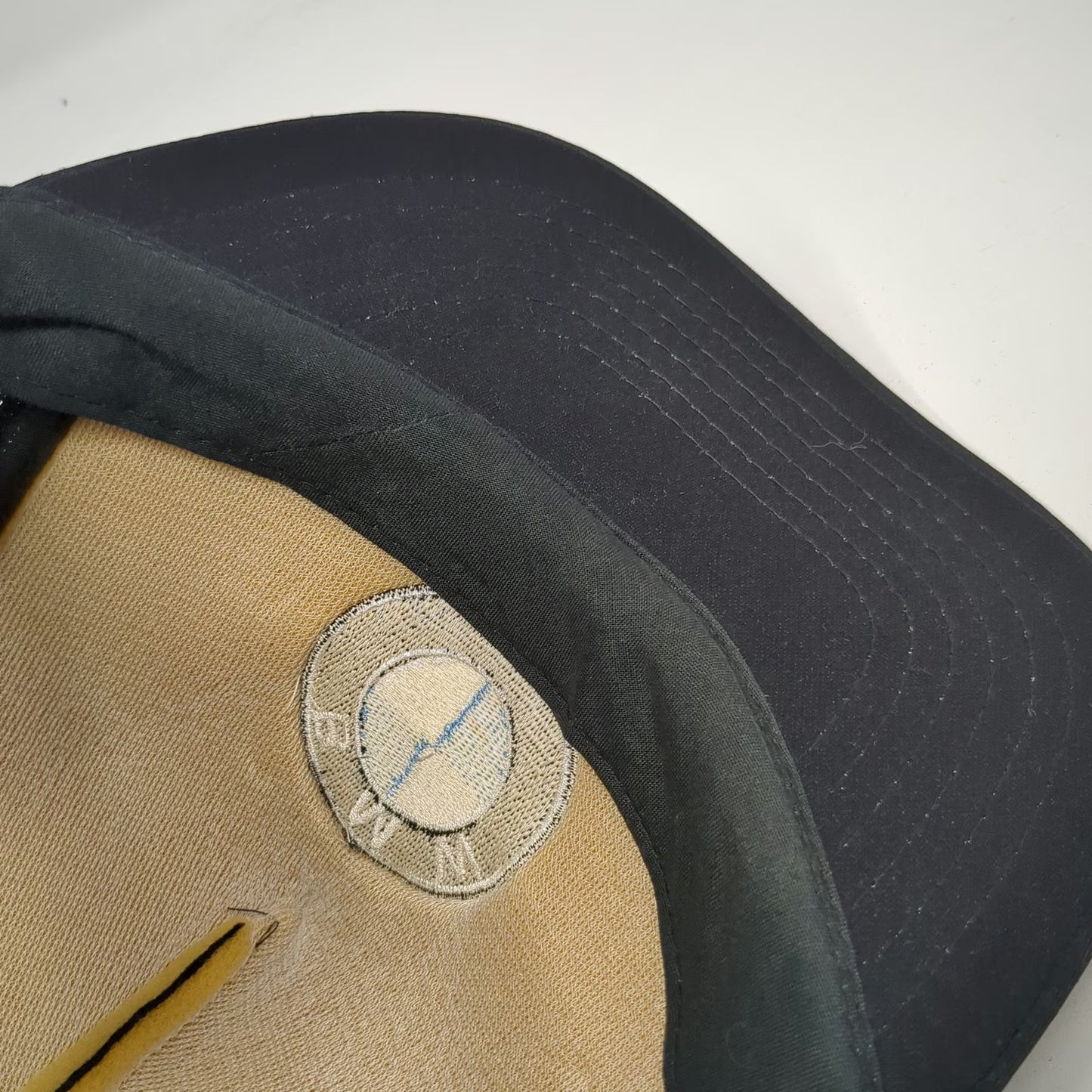 BMW Trucker Hat Black Vintage Mesh Back Foam Front Snapback Embroidered Logo