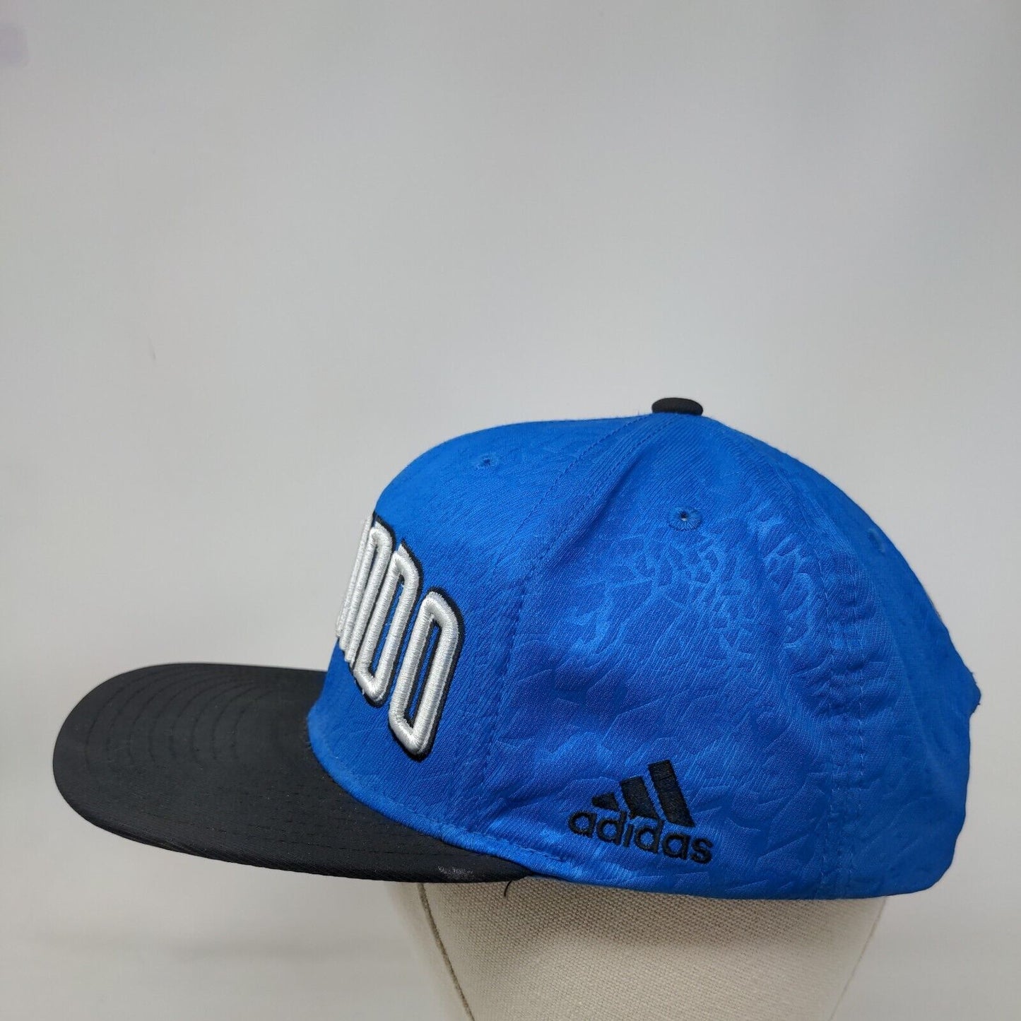 Adidas Orlando Magic Snapbak Hat Blue Black Embroidered Logo OSFA NBA