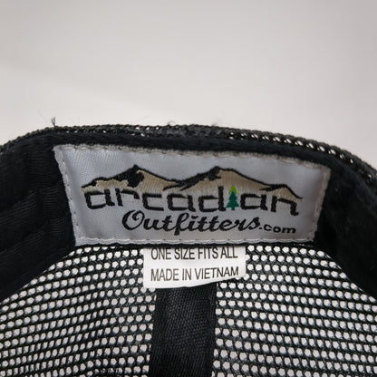 Arcadian Outfitters Snapbback Trucker Hat Green One Size Adjustable Mesh Back