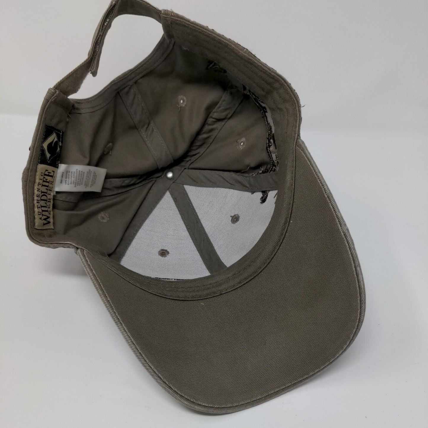 Case Agriculture Strapback Hat Tan OSFA Adjustable Embroidered Deer Wildlife