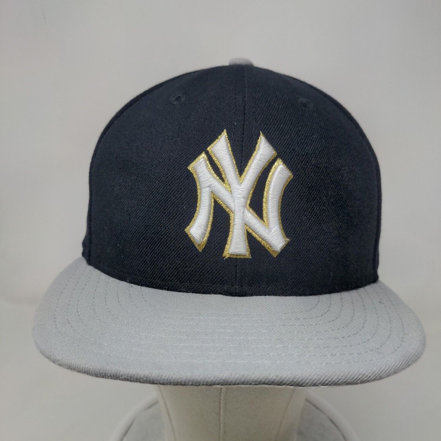 New Era Men's 9Fifty Snapback Hat Blue M-L New York Yankees World Series 27x