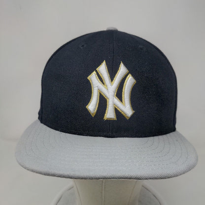 New Era Men's 9Fifty Snapback Hat Blue M-L New York Yankees World Series 27x