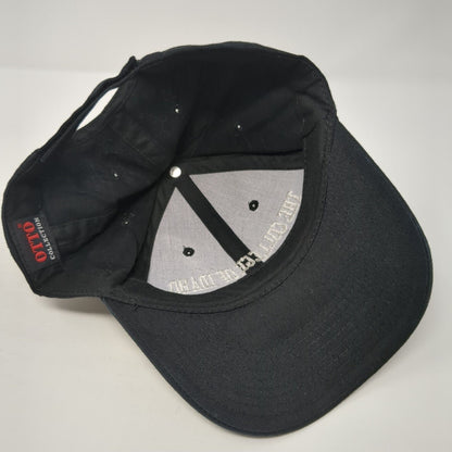 The College Of Idaho Strapback Hat Black One Size Adjustable Otto