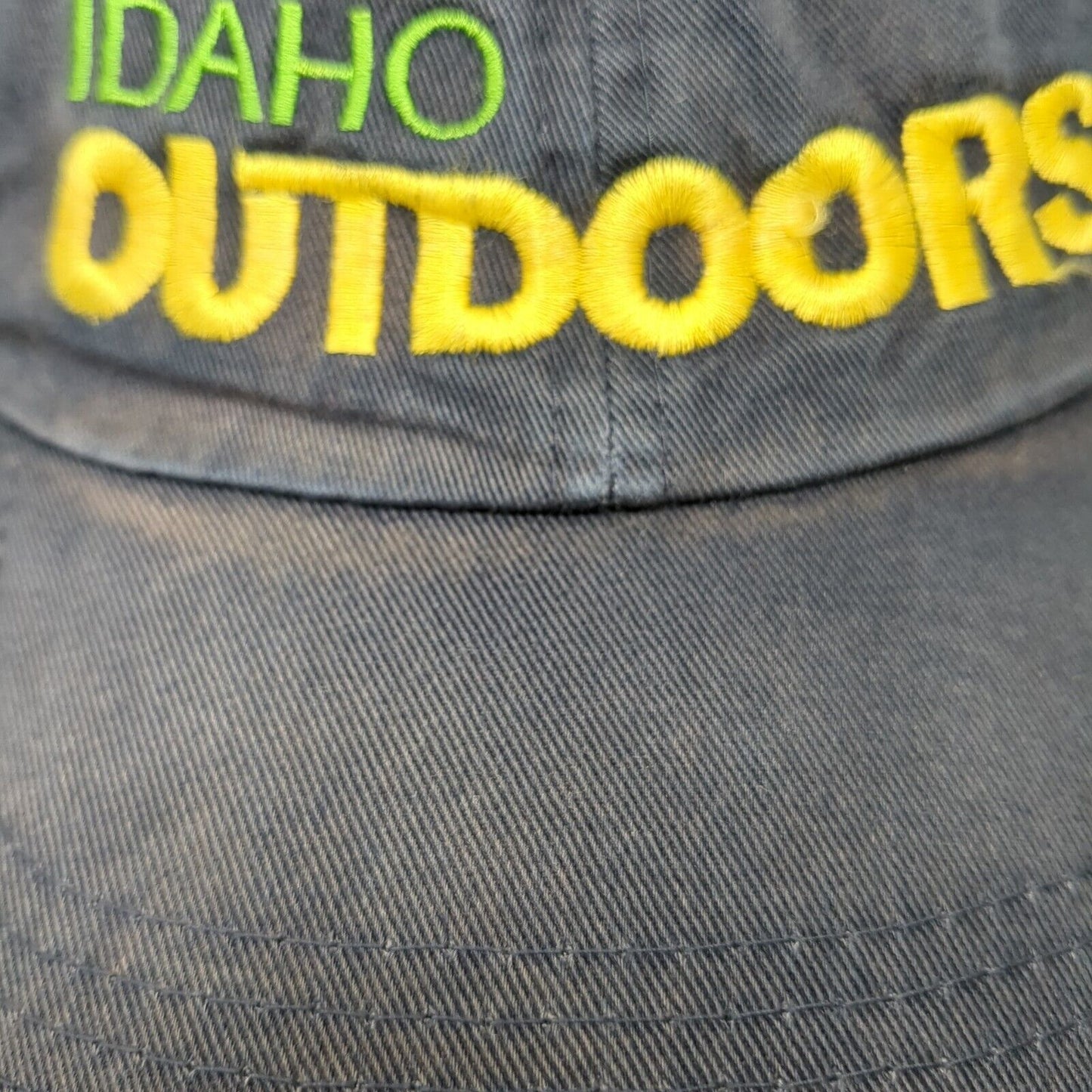Idaho Outdoors Slideback Hat Blue OSFA Adjustable Embroidered Port Authority