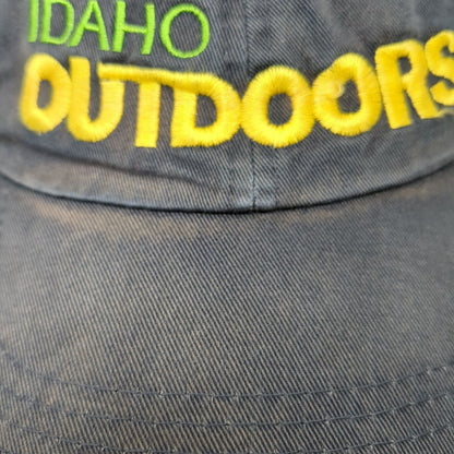 Idaho Outdoors Slideback Hat Blue OSFA Adjustable Embroidered Port Authority