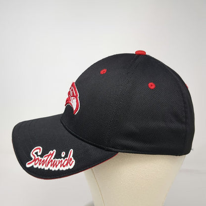 Pukka Baseball Cap Black M Cooperstown 2009 Coach Hawks Southwick A-Flex Hat