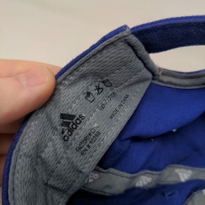 Adidas Climalite Men's Slideback Hat Blue Adjustable Embroidered Logo