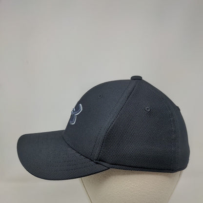 Under Armour Fitted Hat Black Youth XS/S Classic Fit Embroidered 6 Panel