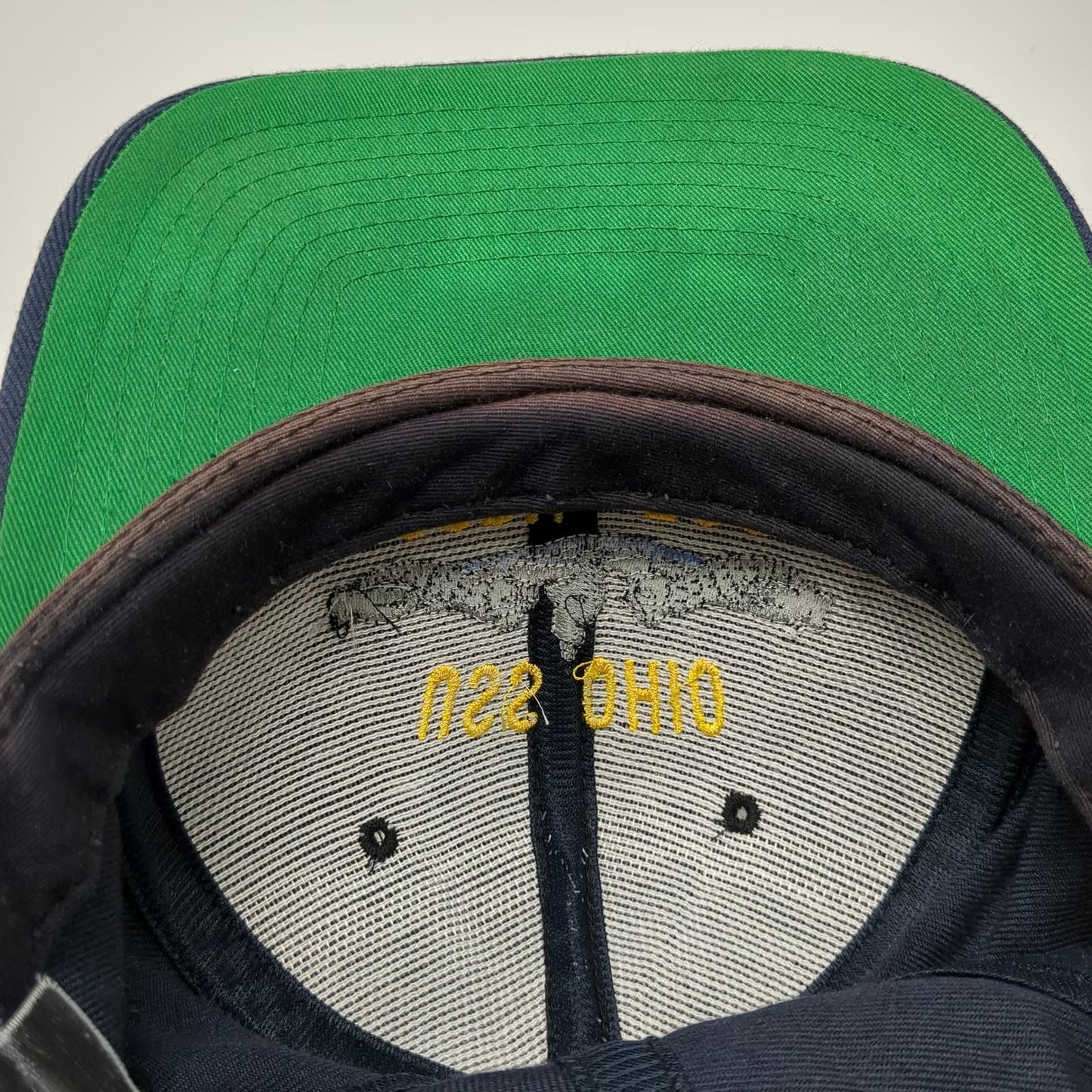 Yupoong Snapback Hat Blue One Size USS Ohio SSBN-726 Submarine Dolphins Military