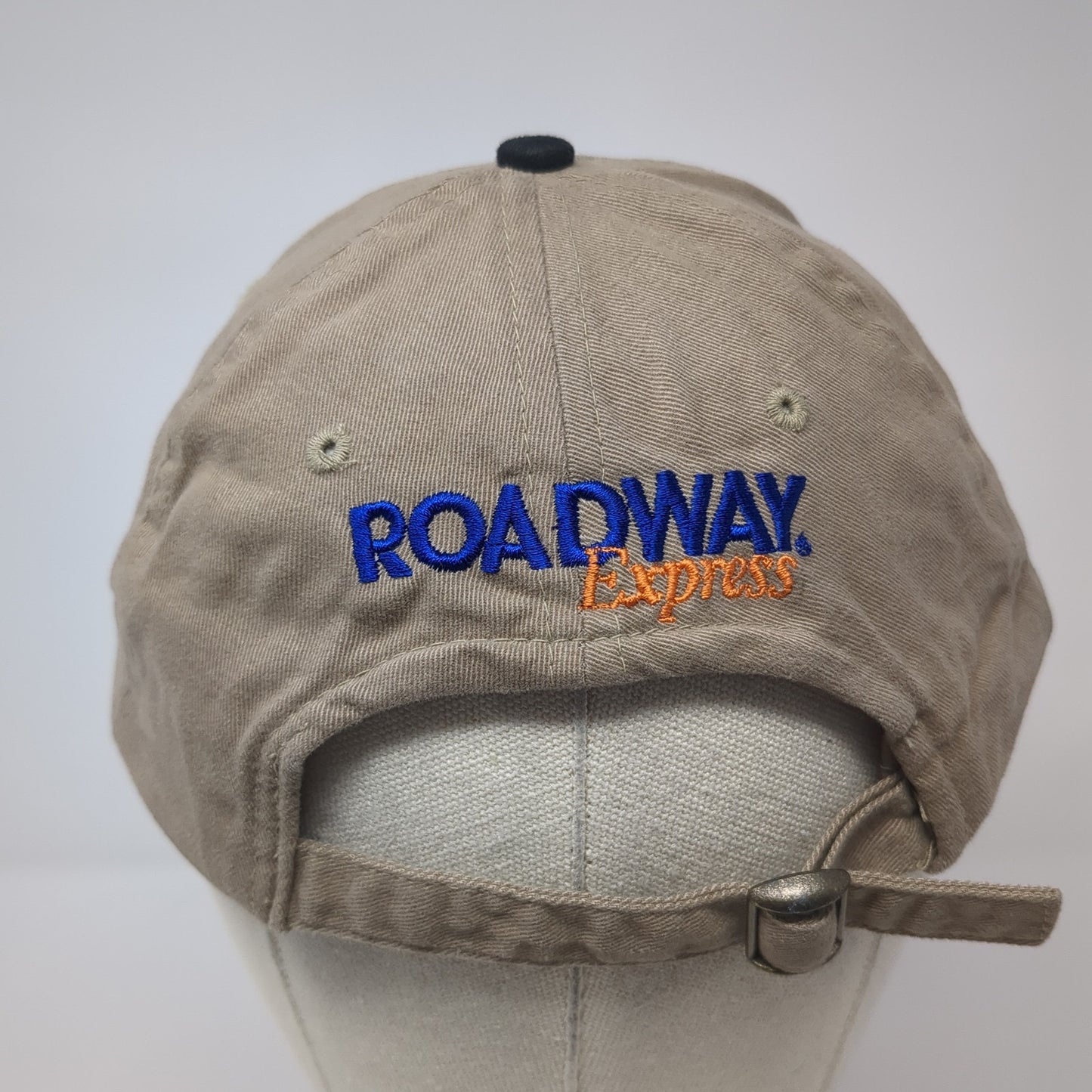 Roadway Express Slideback Hat Brown One Size Adjustable Colorblock