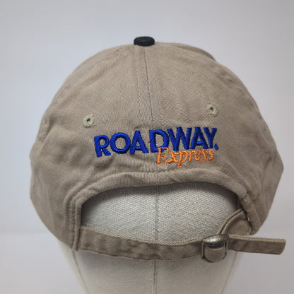 Roadway Express Slideback Hat Brown One Size Adjustable Colorblock