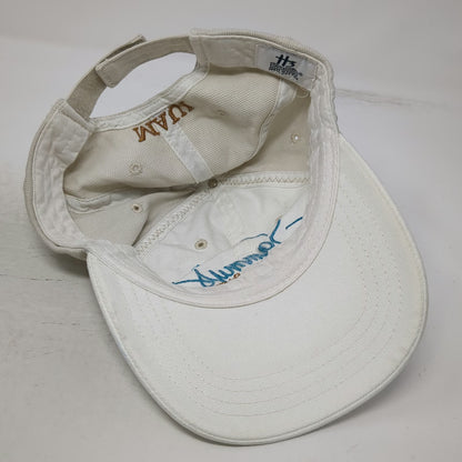 H3 Sportgear Baseball Cap White OSFM Sammy's Beach Bar & Grill Maui Hawaii Hat