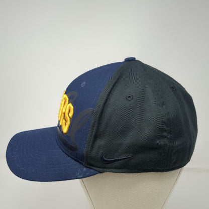 Nike NCAA California Golden Bears Hat Blue One Size Cap Dri-Fit Fitted Yellow