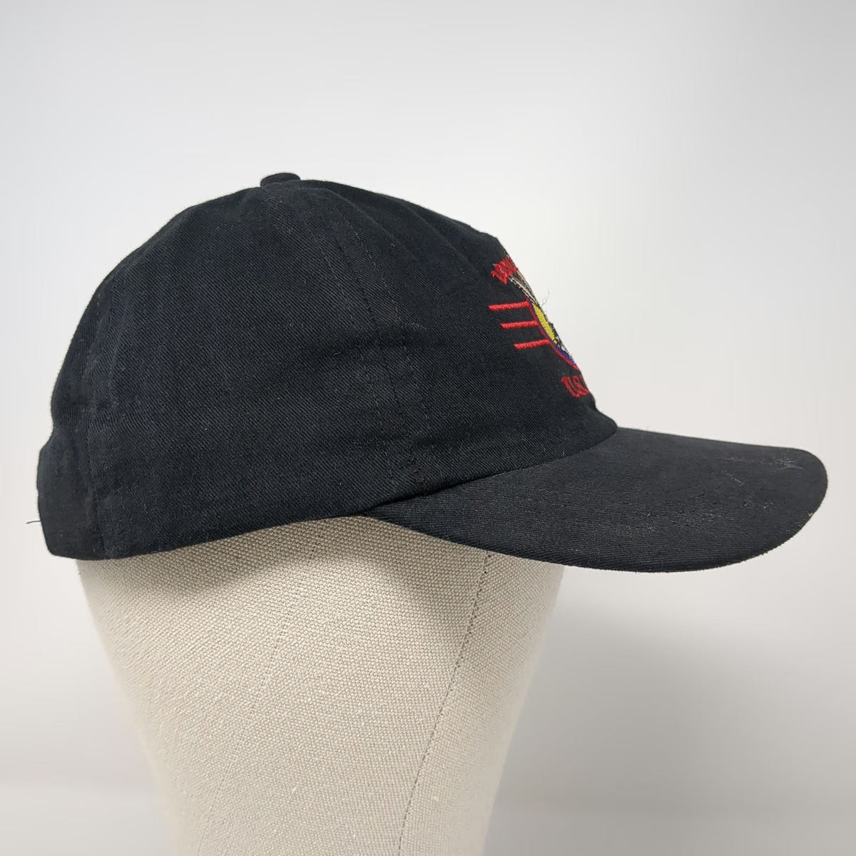 Looney Tunes Snapback Black One Size Hat Bugs Bunny US Mail USPS 1997 USA Made