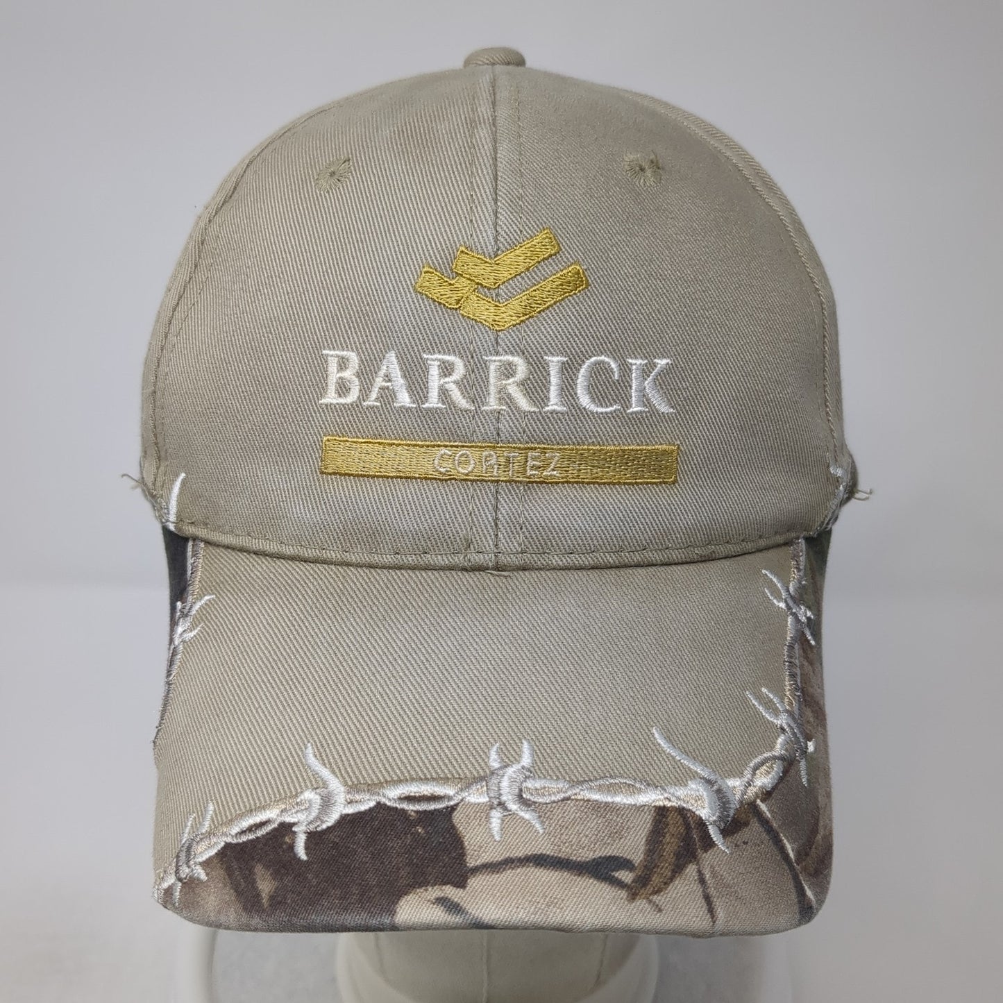 Barrick Cortez Baseball Cap Brown One Size Adjustable Camouflage Outdoor Cap