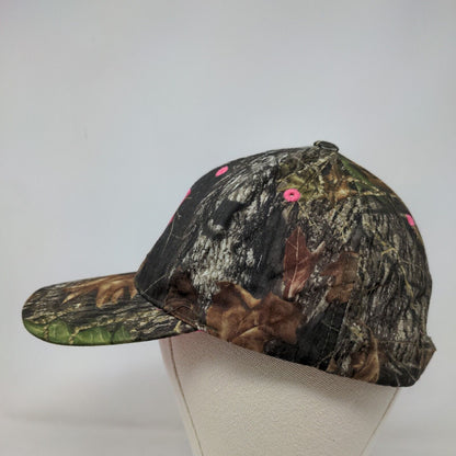 Captivating Headgear Women's Strapback Camo Hat Mississippi State Embroidered