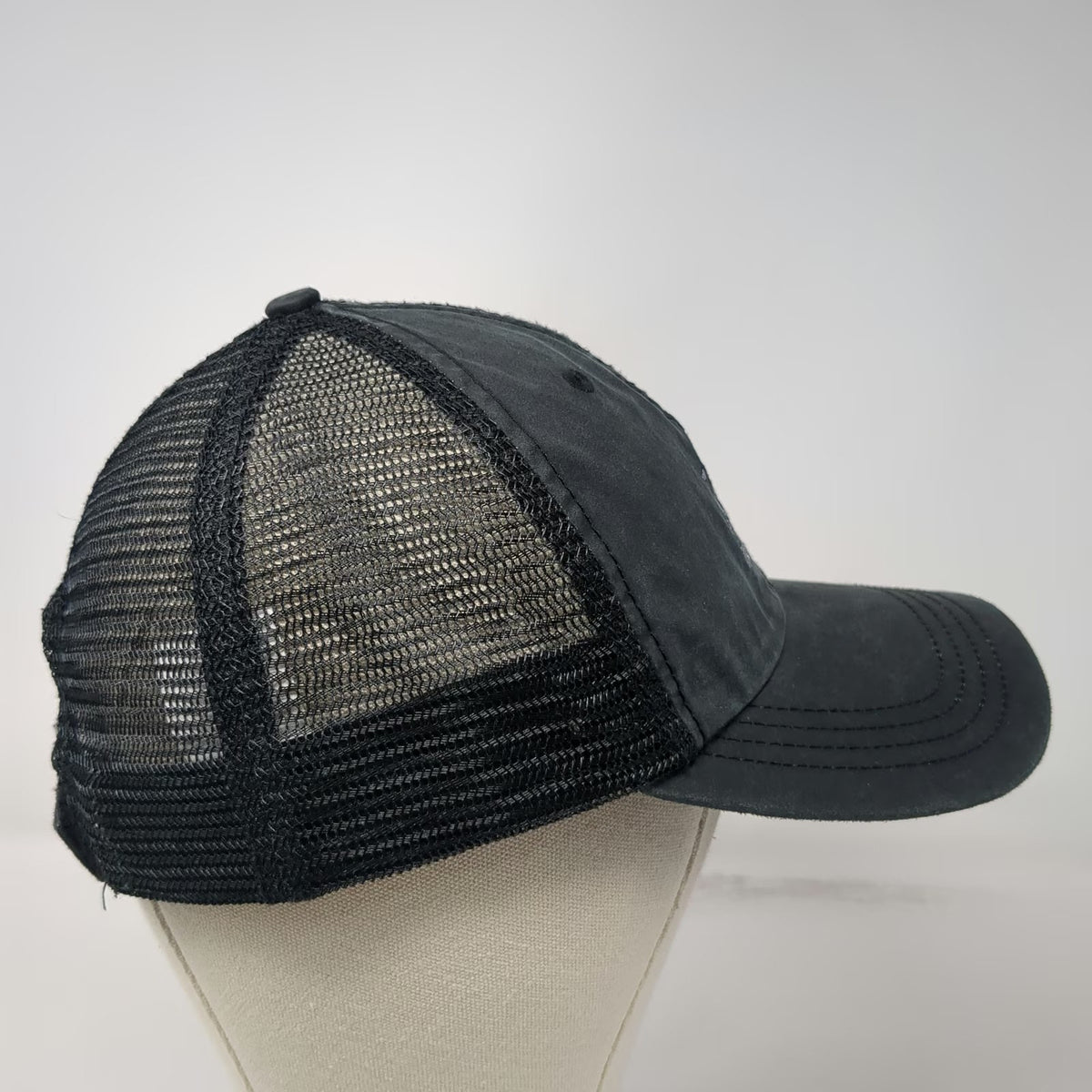 Imperial Baseball Cap Black One Size Mesh Back Keeneland Horse Racing Logo hat
