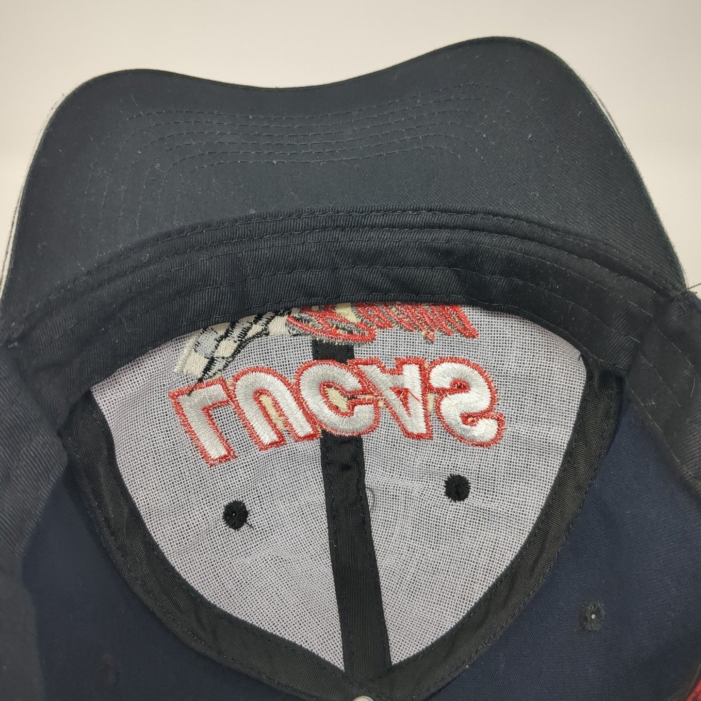 Lucas Racing Strapback Baseball Cap Blue One Size Adjustable Embroidered 6 Panel