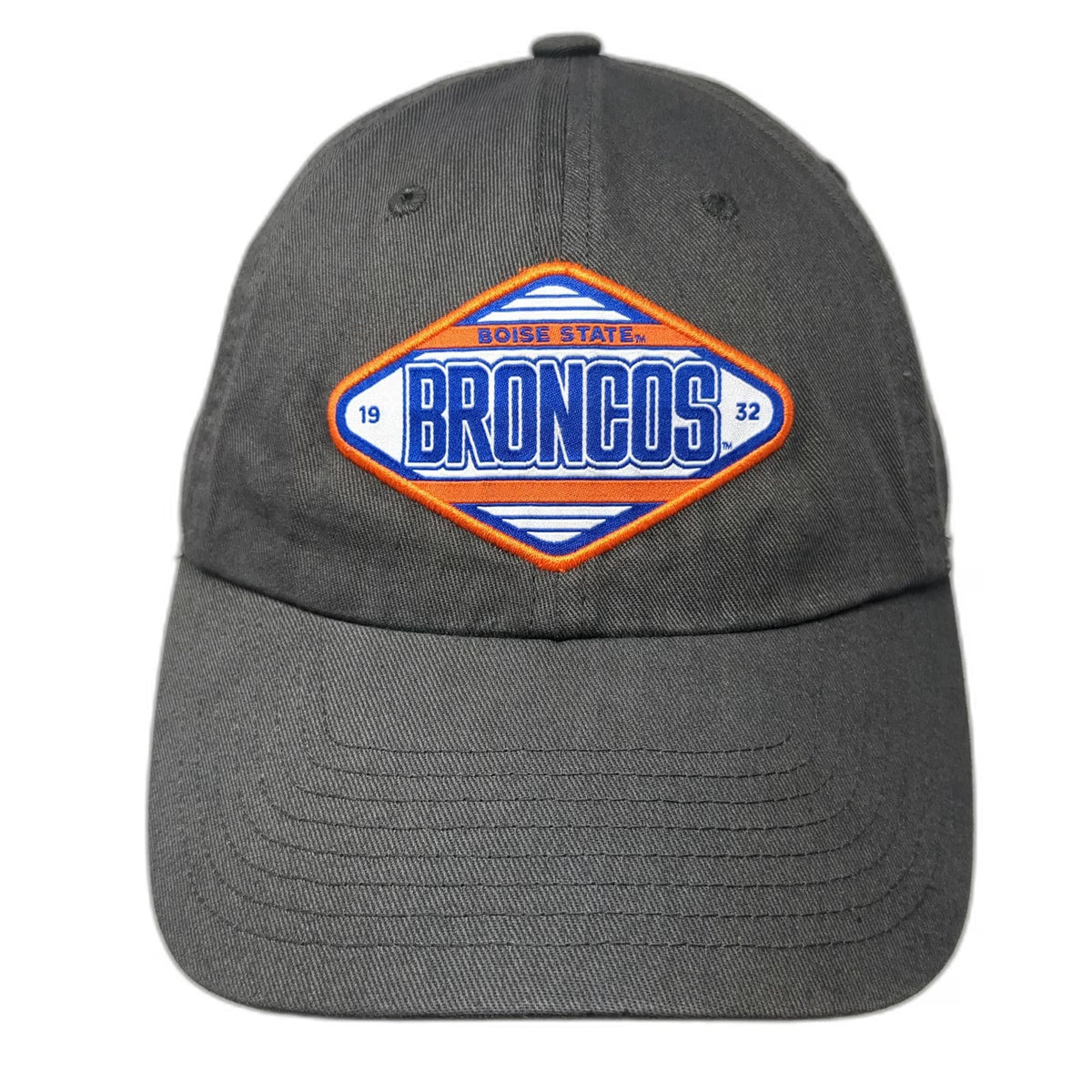 Captivating Boise State Broncos NCAA Cap Gray One Size Slideback Embroidered