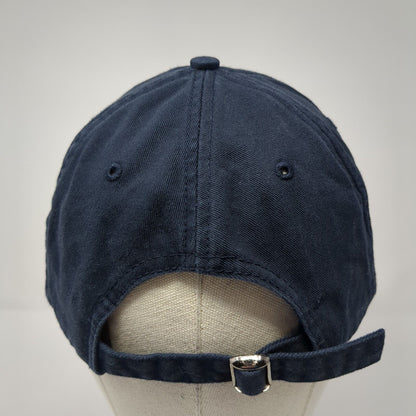 Calligan Slideback Hat Blue One Size Adjustable Embroidered 6 Panel Cotton