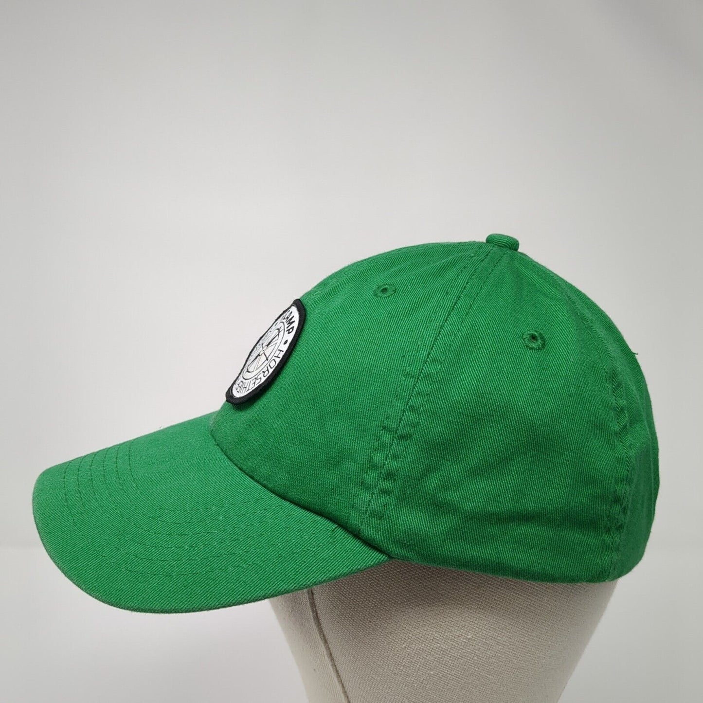Y Camp Horsethief Reservoir Slideback Hat Green One Size Adjustable