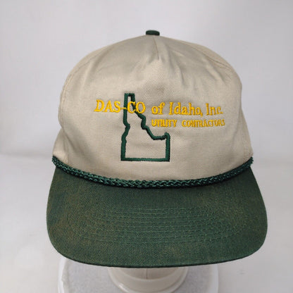 DAS-CO of Idaho Utility Contractors Snapback Rope Hat Multi OSFA Otto