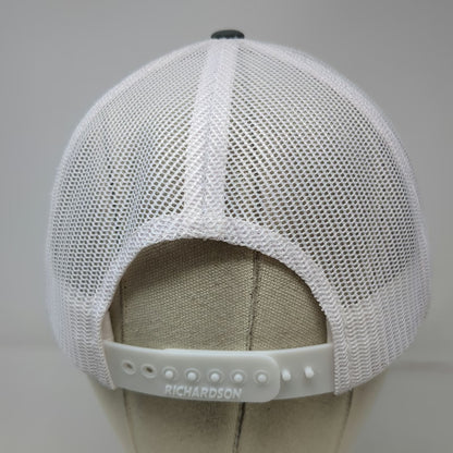 Richardson Trucker Hat Gray One Size Tadd Jenkins Auto Group Snapback Mesh Cap