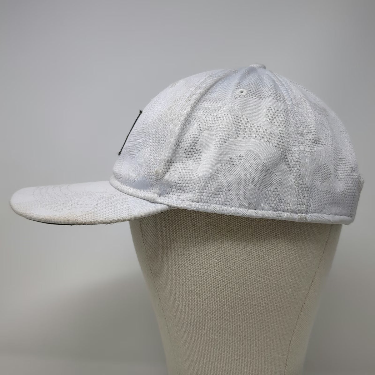 Imperial Snapback White One Size Hat Torrey Pines Golf Club Textured Pattern