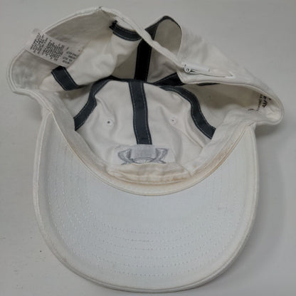 Under Armour Women's Slideback Hat White OSFM Embroidered 6 Panel