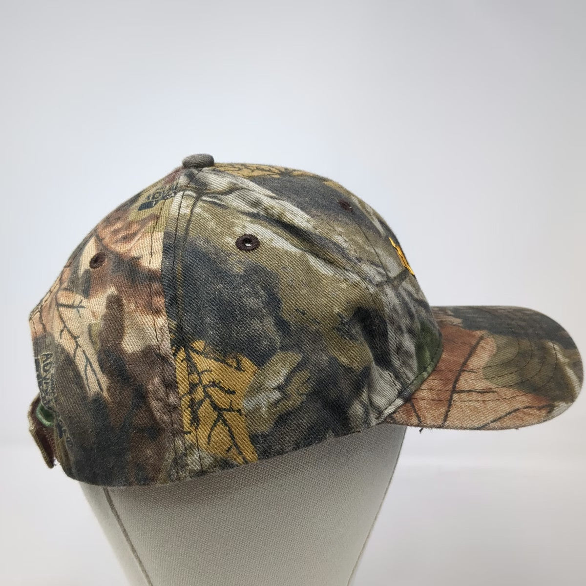 ITT Logo Camo Baseball Cap One Size Brown Advantage Camouflage Strapback Hat