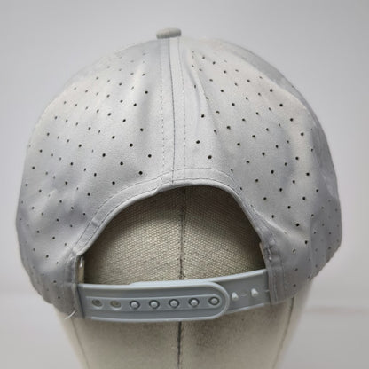 Back Nine Bullies Trucker Hat Gray One Size Rope Perforated Golf Snapback