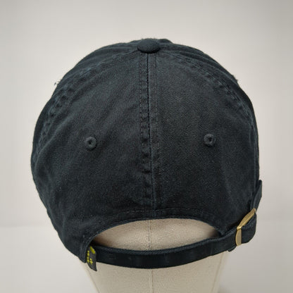 Birds of Condor Slideback Hat Black Embroidered Golf Sux Logo 100% Cotton